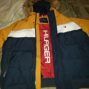 Tommy Hilfiger Fur-Hooded Coat